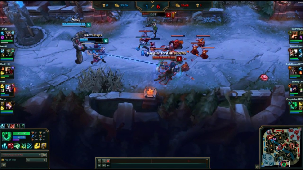 LoL Thresh Bug?