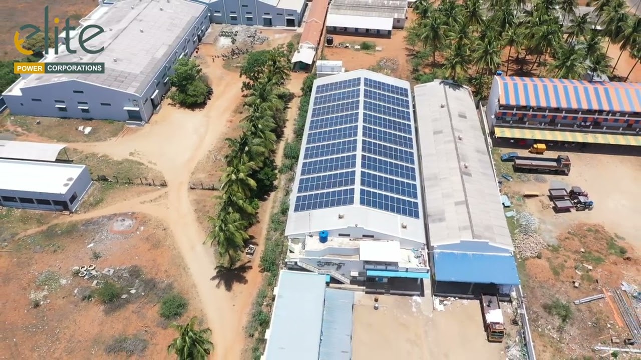 120 Kw Rooftop Project @ Palladam ( Goldi 335 Wp - ABB)