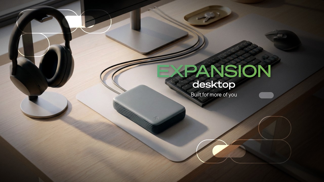 Seagate | Expansion desktop: Built for more of you
