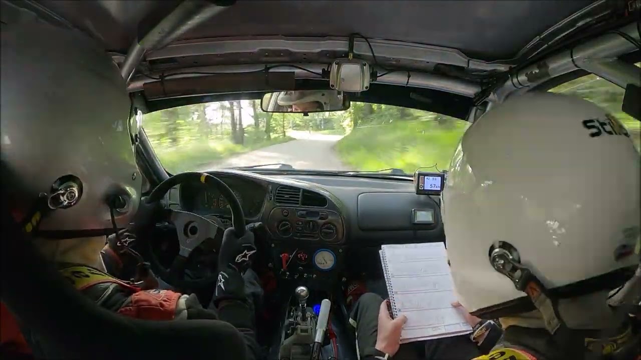 49. Rallye Český Krumlov 2022 - RZ3 Ján 1 - M. Voldřich - P. Odvárka Mitsubishi Lancer EVO VI