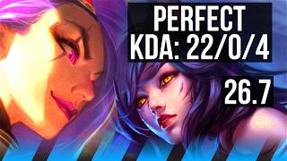 Katarina Vs Ahri mid  Perfect Kda 2204  Tr Grandmaster  267