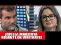 Gisela Marziotta sacó de paseo sin correa a periodista de LN+