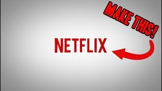 How to make Netflix Intro! (EASY AND FAST)