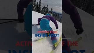 Fix your inside ski - Tip for intermediate/advanced skiers #skiing #Skitips #howtocarve #skitutorial