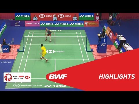 YONEX-SUNRISE HONG KONG OPEN 2018 | Badminton MS - QF - Highlights | BWF 2018