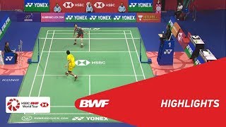 Subscribe to the channel: http://smarturl.it/bwfsubscribe
yonex-sunrise hong kong open 2018 world tour super 500 badminton
quarter-finals highlights match ms...