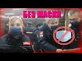 Девушка без маски спасла пассажиров от штрафов. Против контролёров, против масок. При полиции