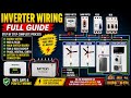 2026 New Inverter Wiring Full Guide ⚡ House Wiring with MCB, RCCB & Main Switch | Hindi