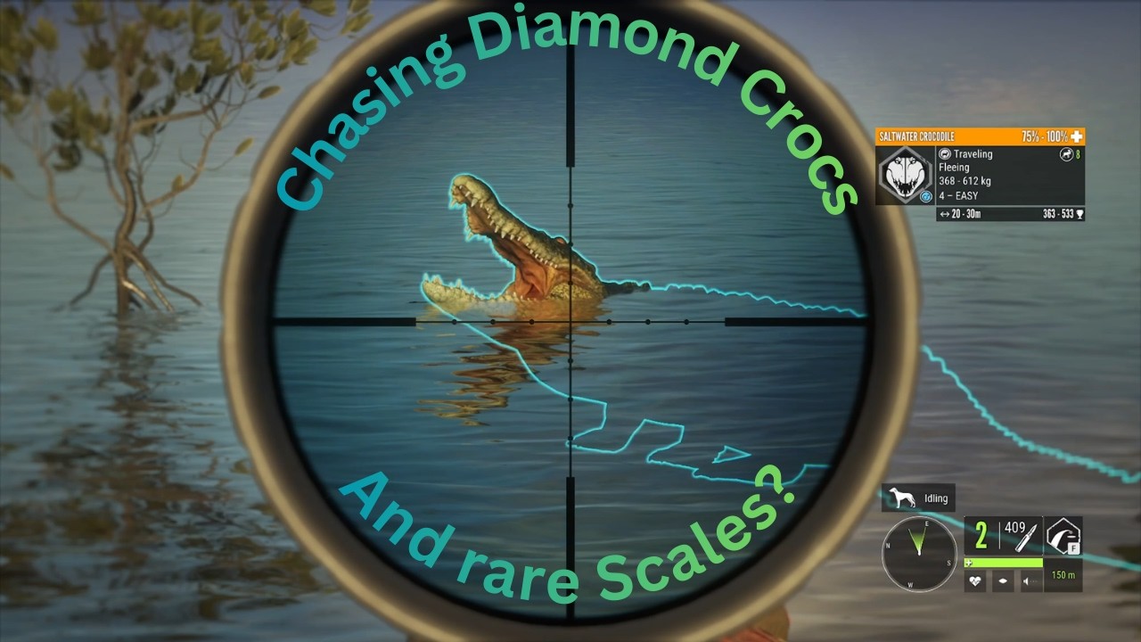 Chasing Diamond Crocs On Emerald Coast #cotw #cotwgameplay #hunting #emeraldcoast