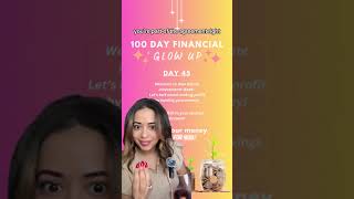 Join me for a ✨ 100-Day Financial Glow Up ✨ challenge to make your money work for you! 💸💁‍♀️