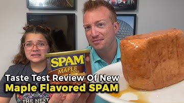 Taste Testing New MAPLE FLAVORED SPAM from Hormel