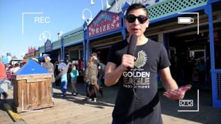 SANTA MONICA BEACH! - Travel Show