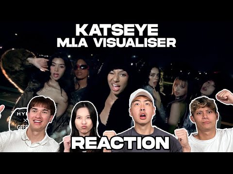 KATSEYE (캣츠아이) “M.I.A” Visualizer REACTION!