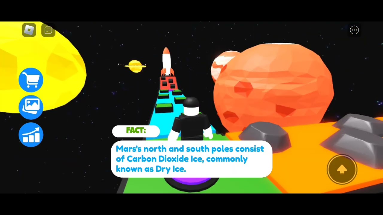 Прохождение Solar System Adventure (Приключения в солнечной системе) в Roblox.