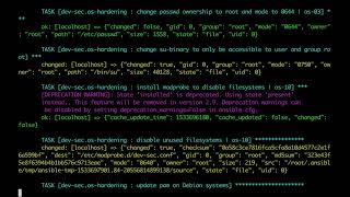 Test Kitchen - Converge with the role from dev-sec.io