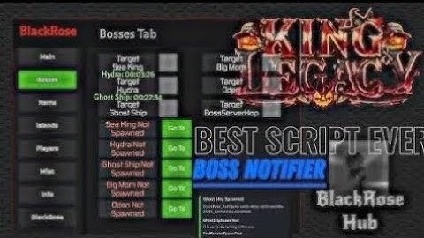 The best script for King Legacy: GOOD NEWS, IT IS KEYLESS!