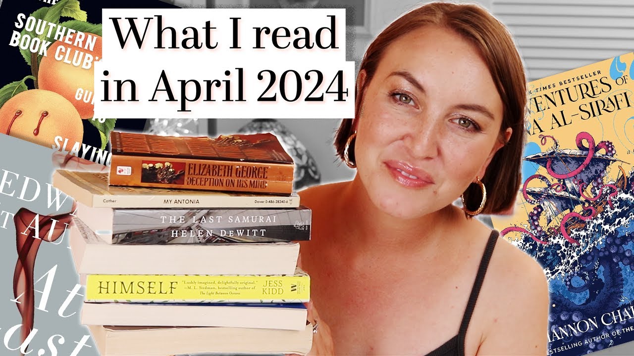 What I read in April 2024 | fantasy, historical fiction, literary fiction, horror and a cult classic