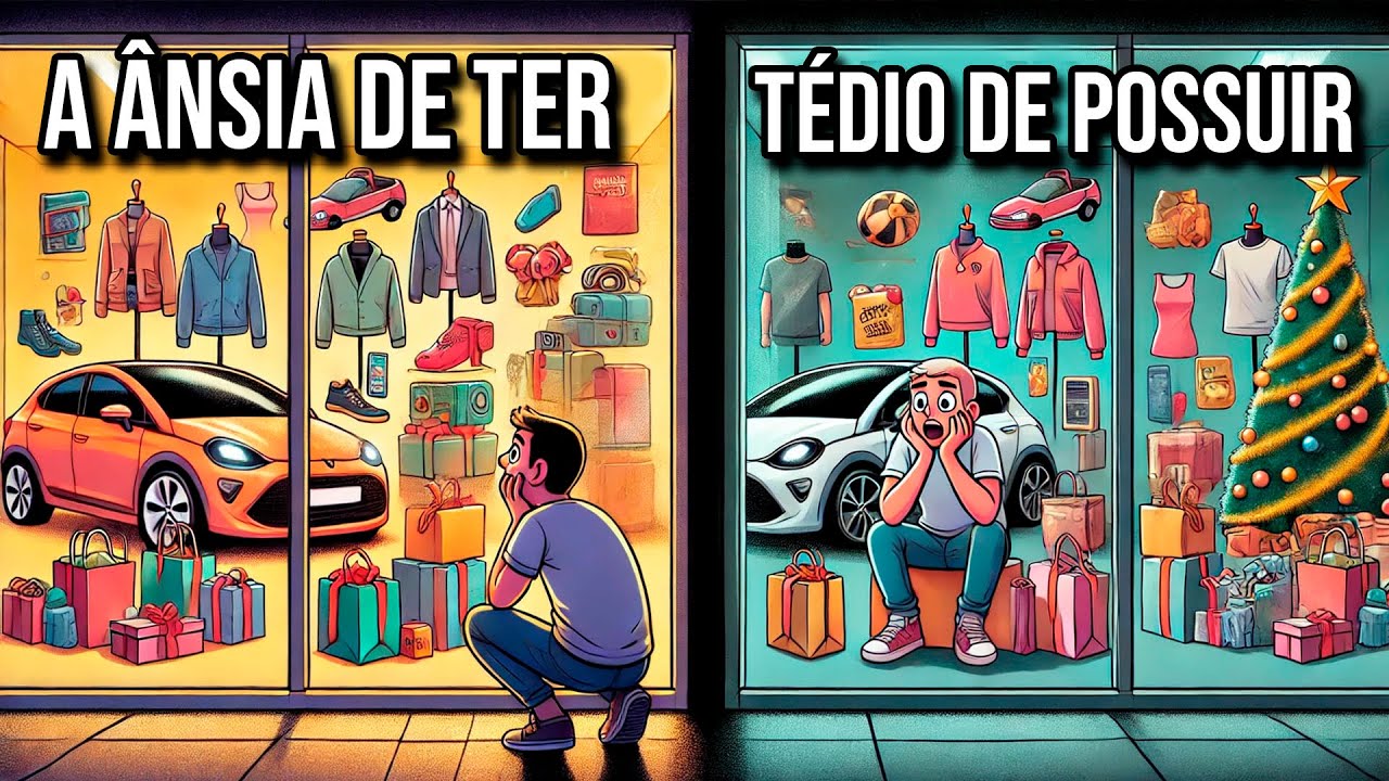 A ÂNSIA DE TER x O TÉDIO DE POSSUIR - YouTube