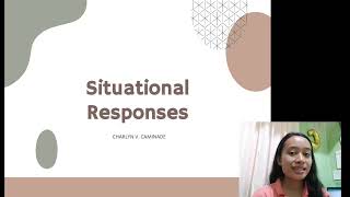 UNDERSTANDING DIVERSITY||SITUATIONAL RESPONSE ACTIVITY