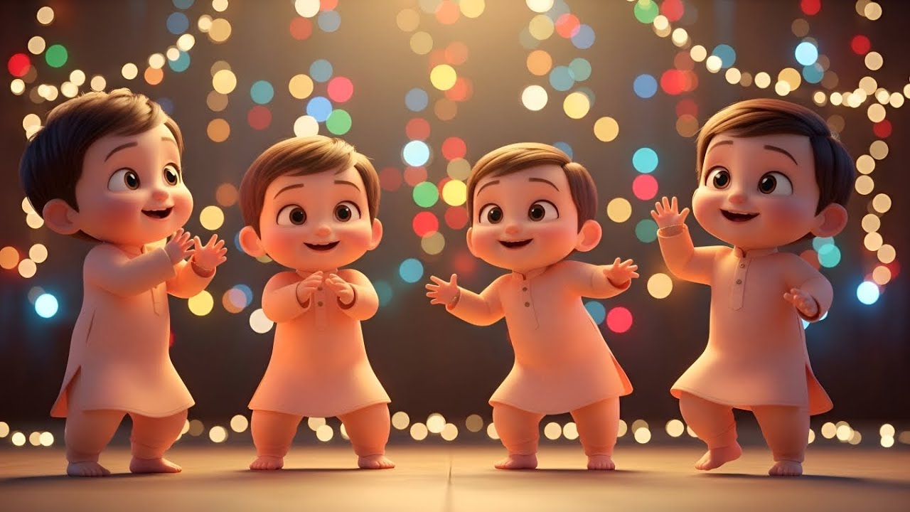 Dudi Dudi Dam Dam 🎵 Kids Dance Rhyme | Boom Boom Bam Fun Song for Babies & Toddlers