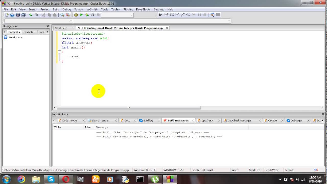 C++ programs why does - YouTube