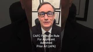 IP Minute April 25, 2025 - CAFC punts on rule for applicant admitted prior art under the IPR statute