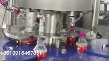 Automatic rotary capping machine high speed laundry liquid bottle cap screw capper