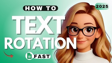 How to Use Text Rotation in Google Sheet