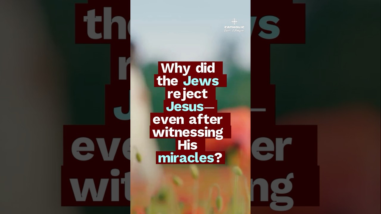 Why Jesus's Miracles Couldn't Change Their Minds #jesus #faith #religion