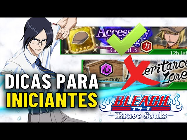 Bleach Mobile 3D: dicas e truques para iniciantes