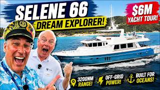 $6,000,000 Ocean Explorer Yacht Tour | Selene 66 Full Walkthrough