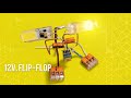 How to Build a 12V Flip-Flop (Flasher) Circuit with IRFZ44N MOSFET | Step-by-Step Guide