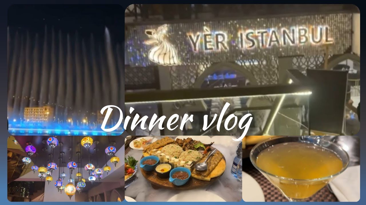 YER ISTANBUL RESTAURANT Eating Only Turkish Food, FAMILY DAY OUT-FAMILY DINNER VLOG 