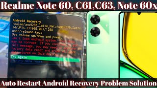 Realme C61 (Rmx3933) Auto Restart Problem | Realme C61 Auta On Off Problem | Realme Software Problem