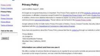Information SearchEngineUpdate with Vanessa Zamora - 08-11-2008 News