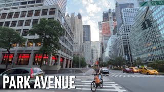 Park Avenue Walking Tour in Manhattan, NYC [4K]