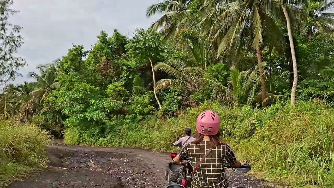 ATV Ride going out of the Green Lava Trail - Albay 2025 