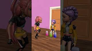 The Mira Didn't Like the Rumis Answer... #kpopdemonhunters​ #shorts​ #scaryteacher3d​ #roblox​#rumi​