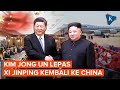Xi Jinping Tinggalkan Korut, Diantar Kim Jong Un dan Warga Pyongyang