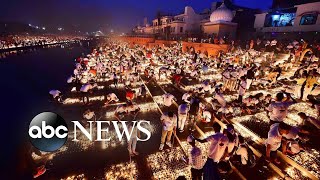 Diwali festival, climate summit, Myanmar shelling: Week in Photos screenshot 4