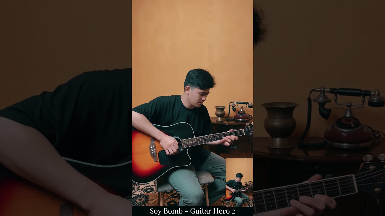 Soy Bomb - Guitar Hero 2 cover by Rizki Gunawan 🎸🔥 