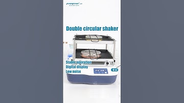 Professional Digital Display Double Layer Shaking Table Lab Orbital Shaker for Decolorization Shaker