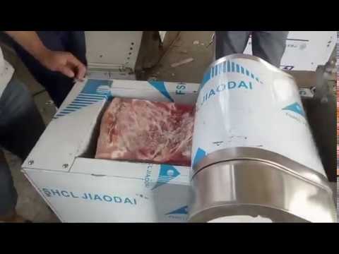 Automatic Frozen and fresh meat cube cutter machine for sale