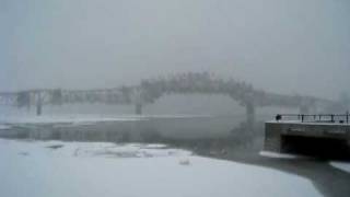 Lake Champlain Bridge Demolition - 10x Slow Motion