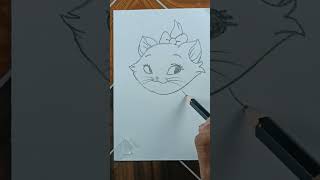 very cute cat drawing simple line drawing very cute cat drawing simple line drawing