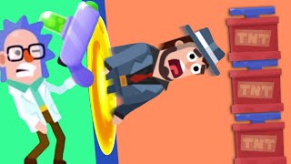 My Portal Gun Destroys EVERYONE (Hitmasters) screenshot 5