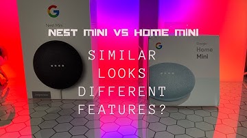 Google Nest Mini Vs Google Home Mini About and Unboxing
