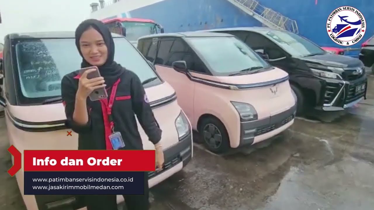 Wuling Air ev - Jakarta ke Balikpapan Via Kapal Roro bersama PT. PATIMBAN SERVIS INDONESIA - Vlog 2
