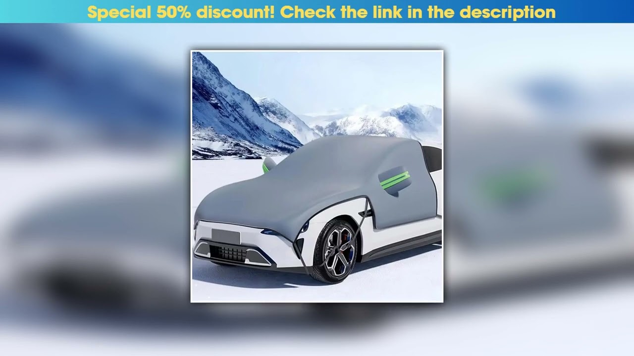 Best Seller Vehicle Cover Winter Windscreen Anti-Freeze Cover Window Snow Shield Extended Bonnet Fu