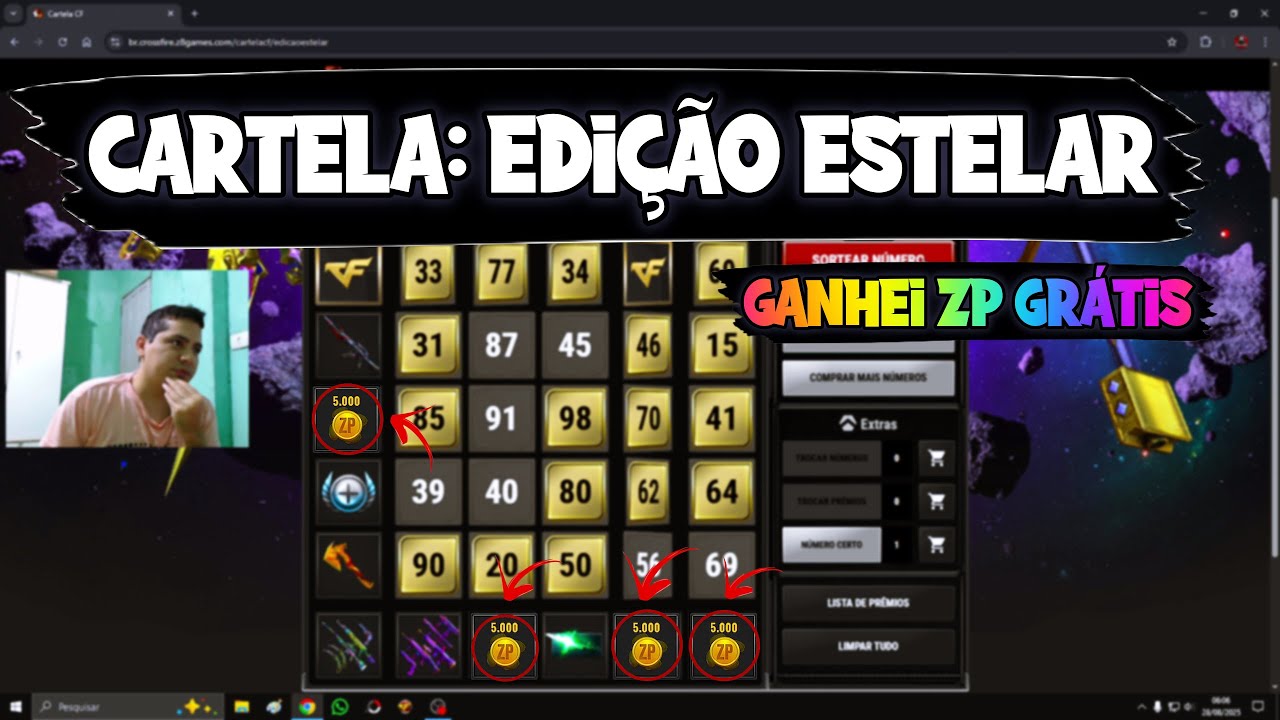 FECHEI A CARTELA ESTELAR DE GRAÇA | CROSSFIRE